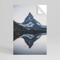 MEMORY OF MATTERHORN Peel and Stick Vertical Poster