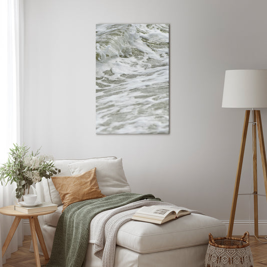 FOAMING ELEGANCE Κατακόρυφος Πίνακας σε Καμβά