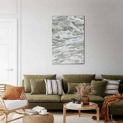 FOAMING ELEGANCE Κατακόρυφος Πίνακας σε Καμβά