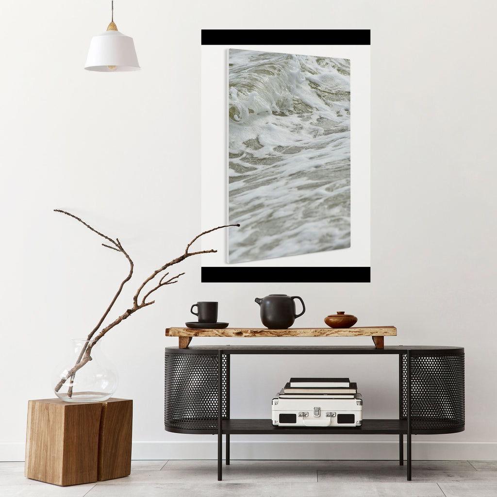 FOAMING ELEGANCE Peel and Stick Vertical Poster