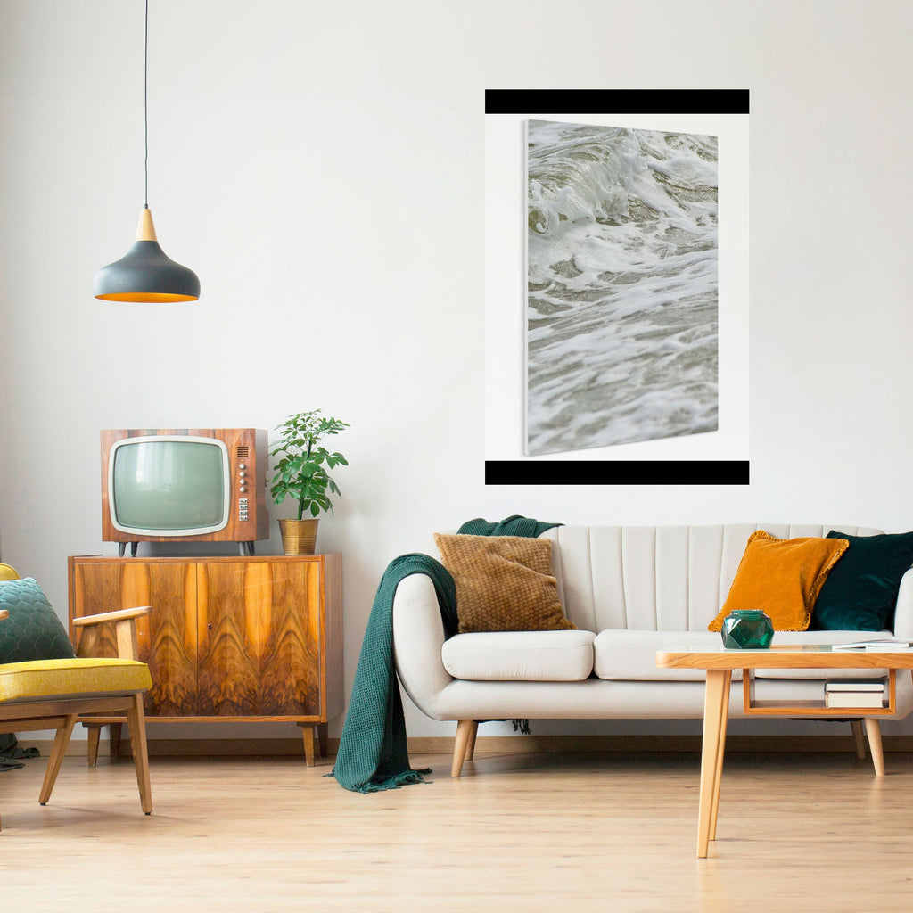 FOAMING ELEGANCE Peel and Stick Vertical Poster
