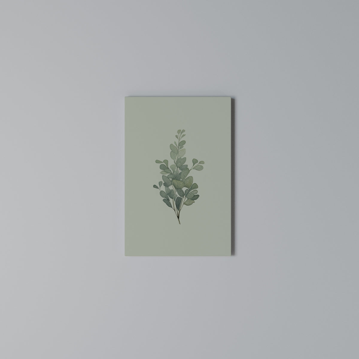 EUCALYPTUS TWIG Κατακόρυφος Πίνακας σε Καμβά