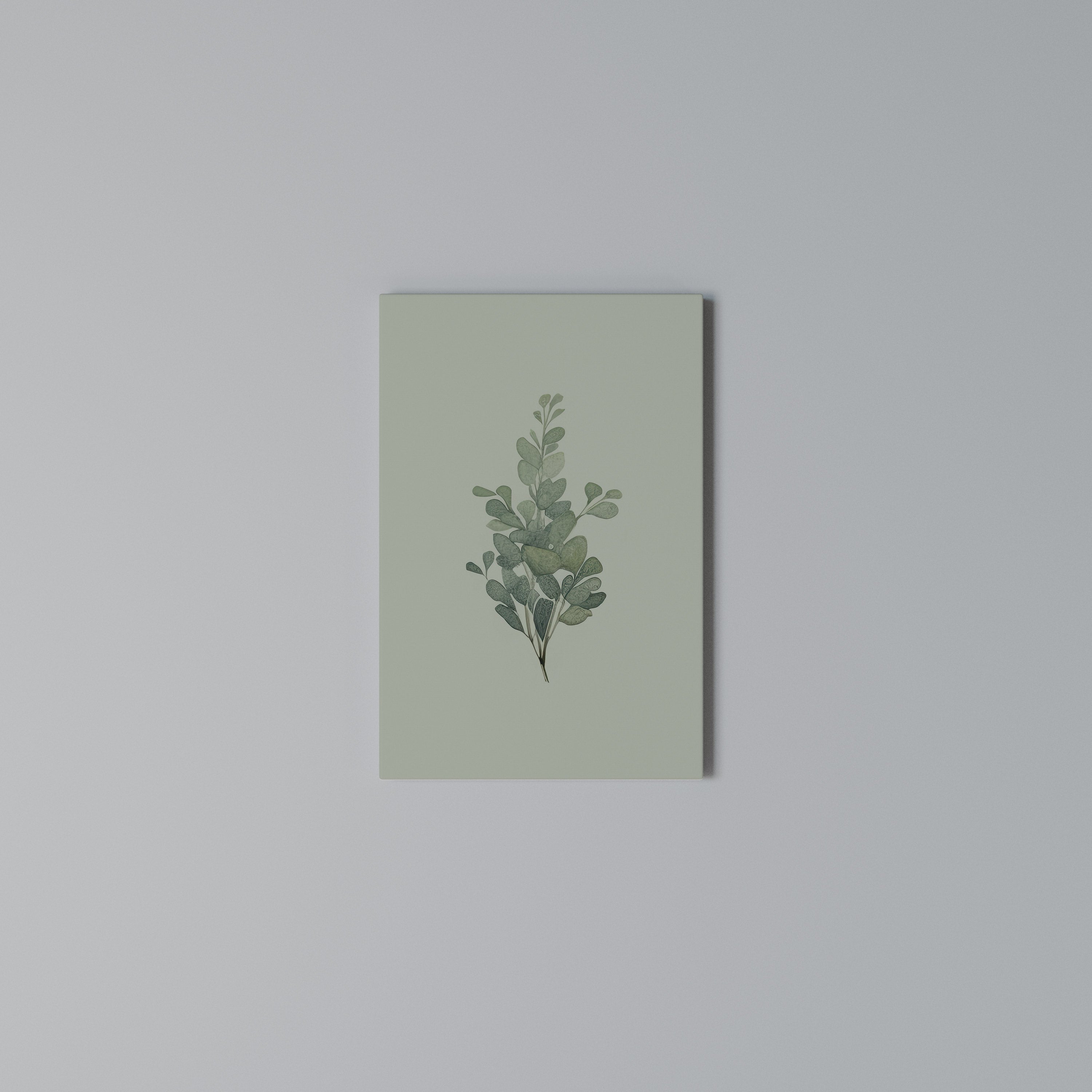 EUCALYPTUS TWIG Κατακόρυφος Πίνακας σε Καμβά
