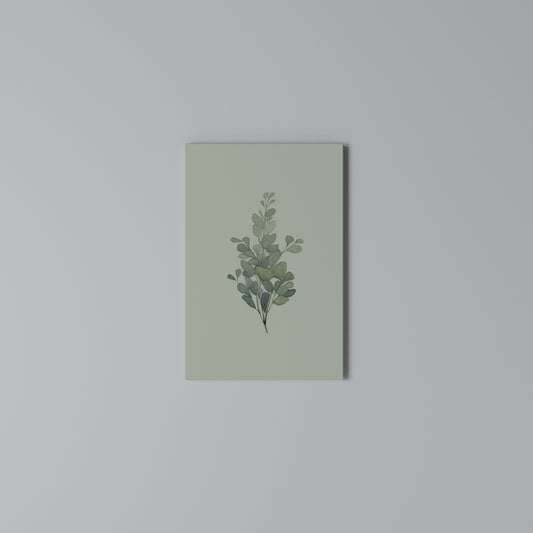 EUCALYPTUS TWIG Κατακόρυφος Πίνακας σε Καμβά