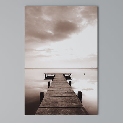 ECHOES OF STILLNESS Κατακόρυφος Πίνακας σε Καμβά