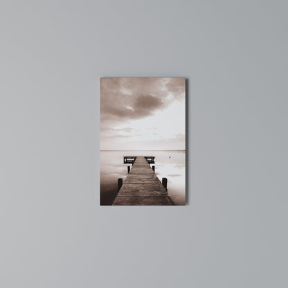 ECHOES OF STILLNESS Κατακόρυφος Πίνακας σε Καμβά
