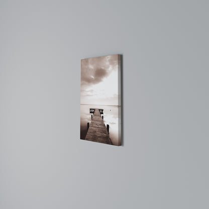 ECHOES OF STILLNESS Κατακόρυφος Πίνακας σε Καμβά