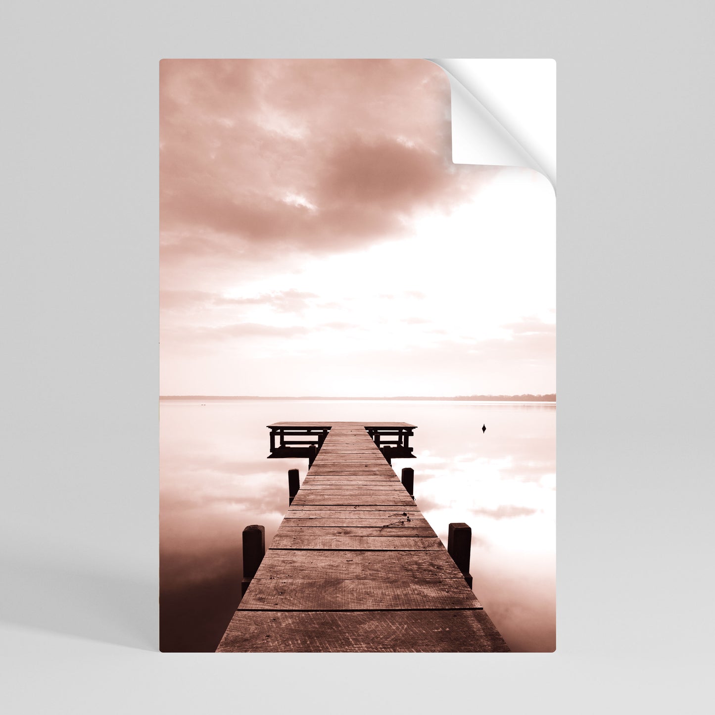 ECHOES OF STILLNESS Αυτοκόλλητη Αφίσα κάθετη