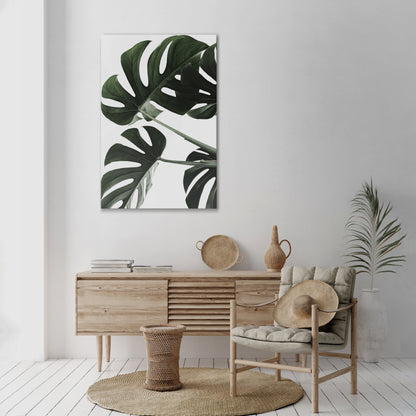 FOLIAGE FUSION Κατακόρυφος Πίνακας σε Καμβά
