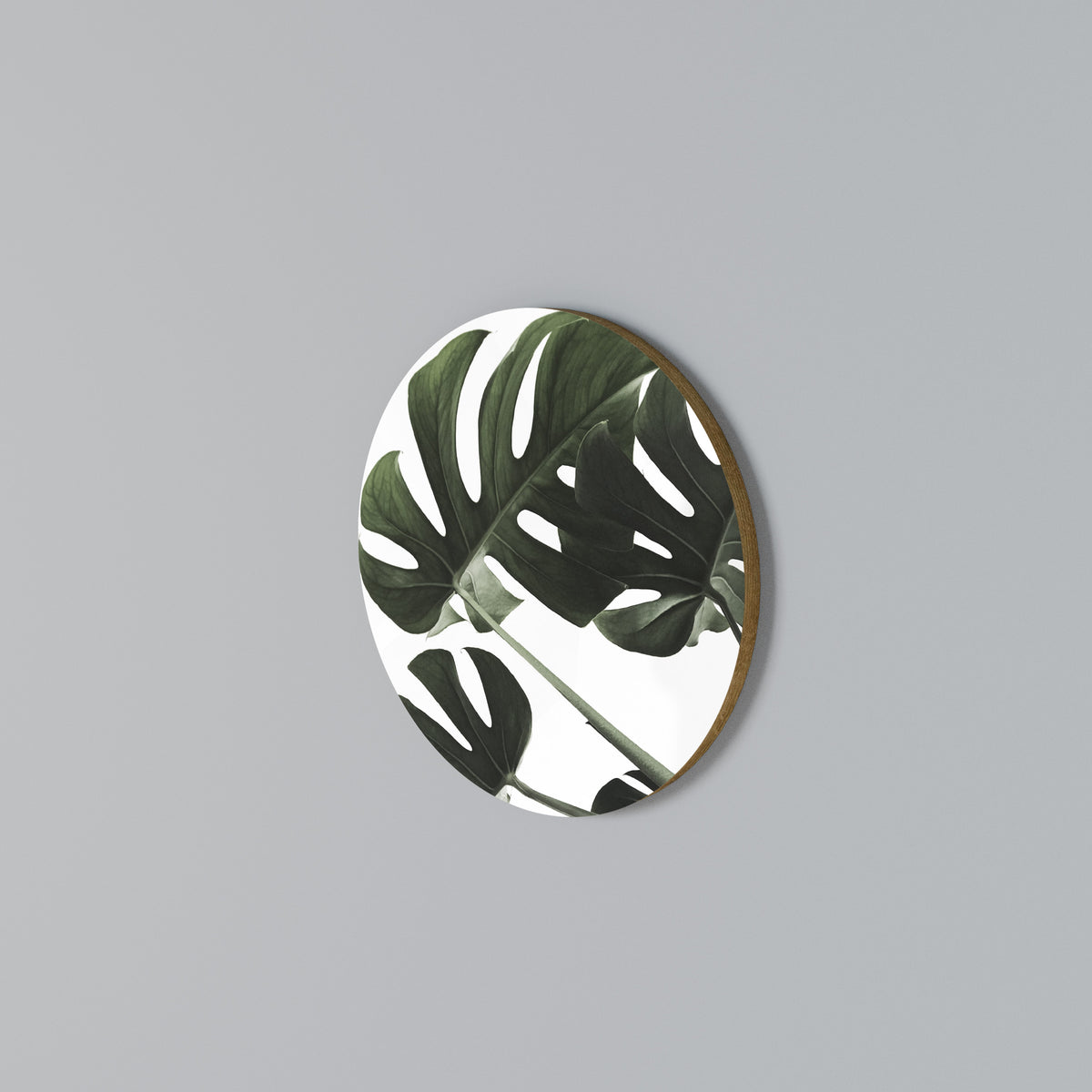 FOLIAGE FUSION Στρογγυλός πίνακας ζωγραφικής