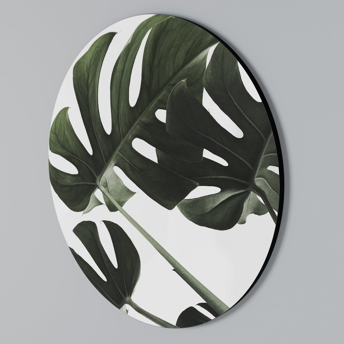 FOLIAGE FUSION Στρογγυλός πίνακας ζωγραφικής