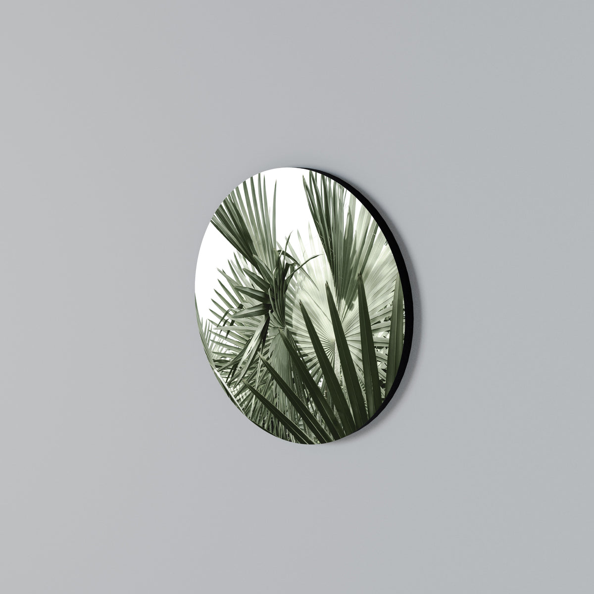 PALM PARADISE DANCE Στρογγυλός πίνακας ζωγραφικής