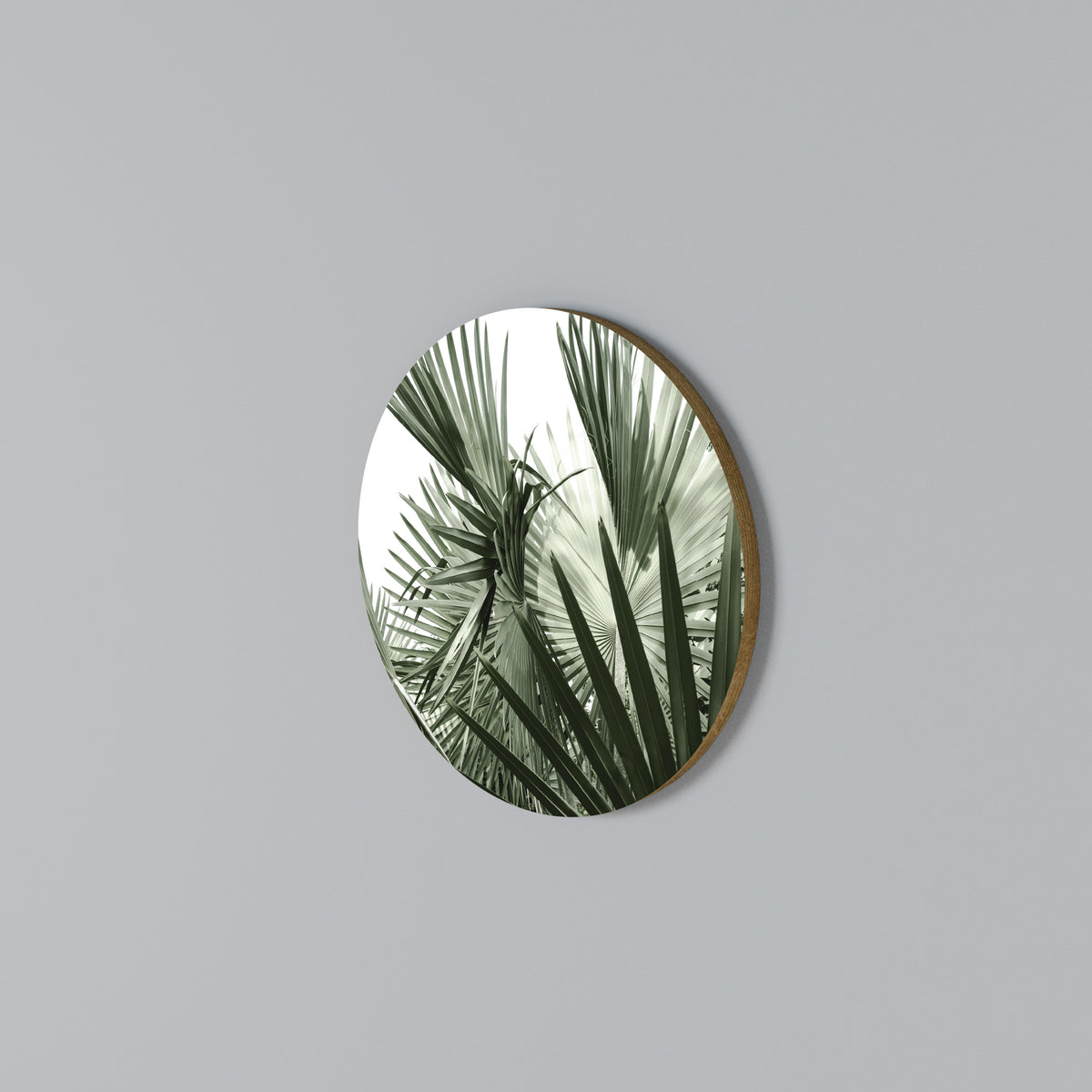 PALM PARADISE DANCE Στρογγυλός πίνακας ζωγραφικής
