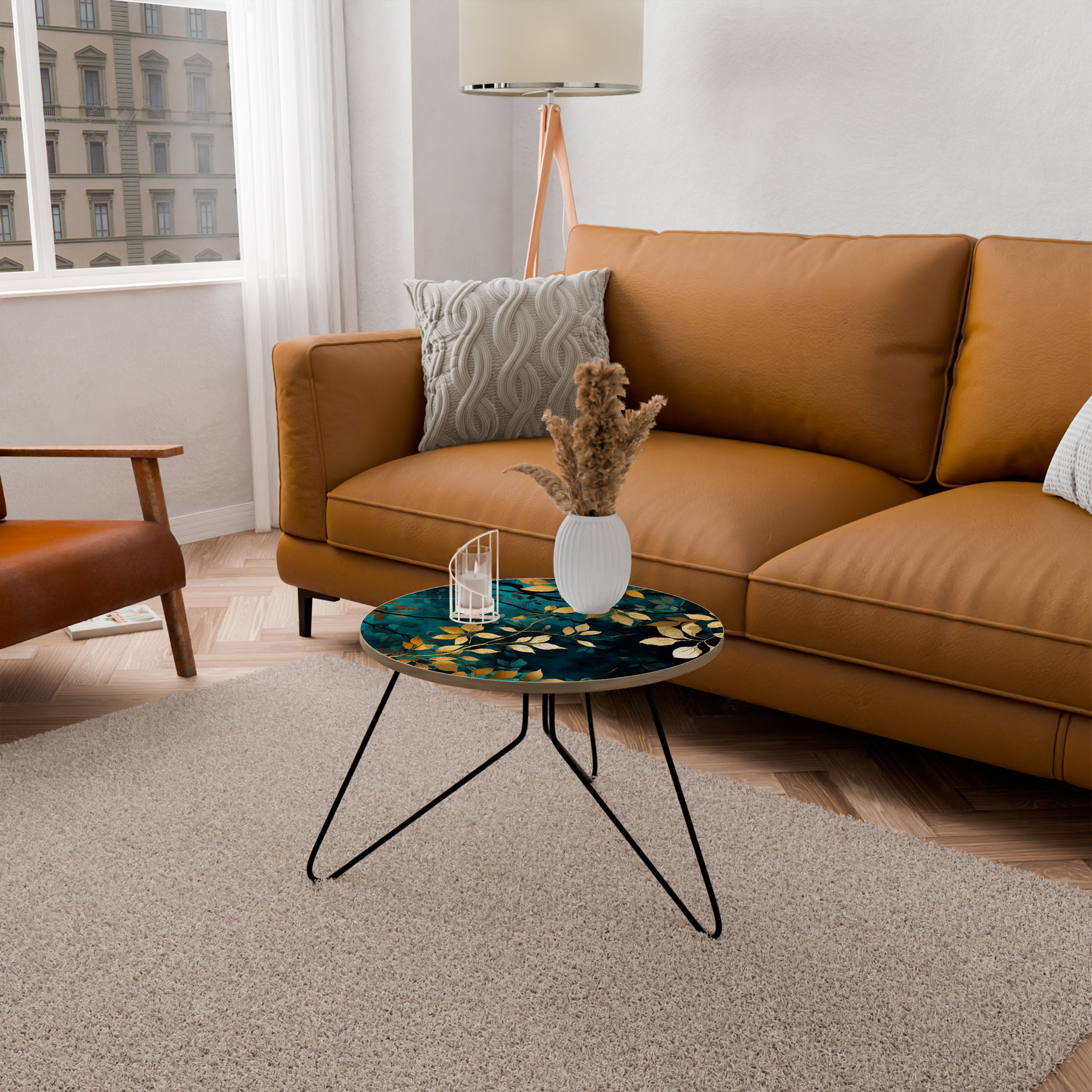 LUSH TURQUOISE Coffee Table 60