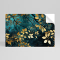 LUSH TURQUOISE Αυτοκόλλητη Αφίσα οριζόντια