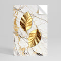 MARBLE MEETS NATURE Αυτοκόλλητη Αφίσα κάθετη