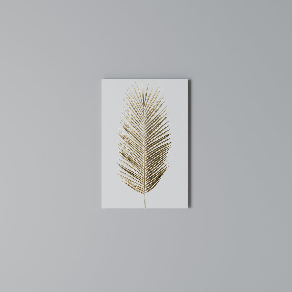 GOLDEN PALM ELEGANCE Κατακόρυφος Πίνακας σε Καμβά