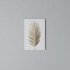 GOLDEN PALM ELEGANCE Κατακόρυφος Πίνακας σε Καμβά