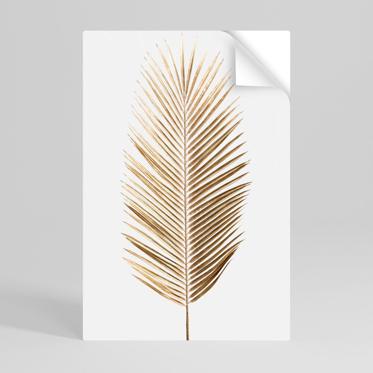 GOLDEN PALM ELEGANCE Αυτοκόλλητη Αφίσα κάθετη