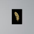 SHIMMERING FEATHER GRACE Κατακόρυφος Πίνακας σε Καμβά