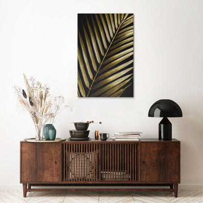 TWILIGHT PALM LIGHT Κατακόρυφος Πίνακας σε Καμβά