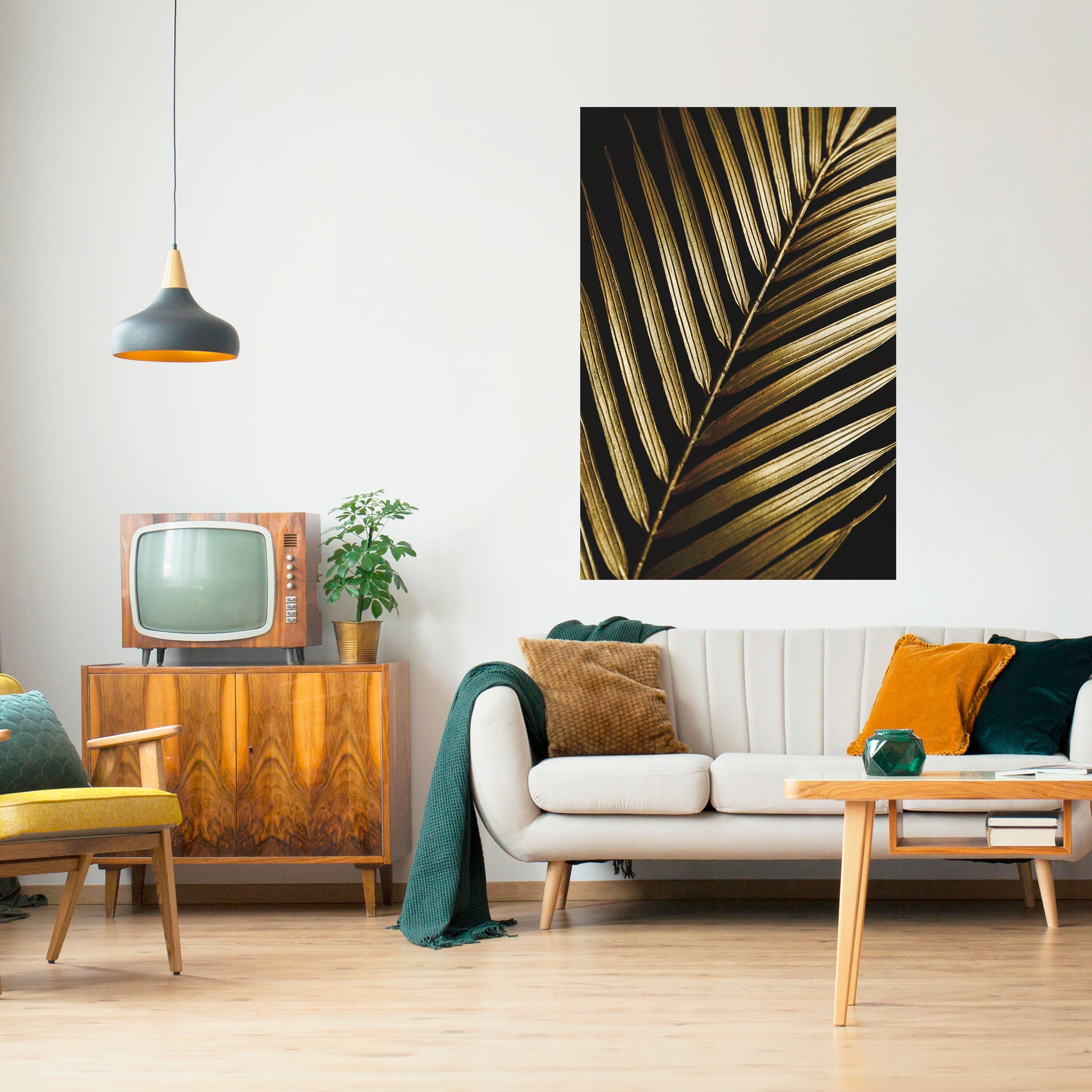 TWILIGHT PALM LIGHT Αφίσα με δυνατότητα ξεφλουδίσματος και κολλήματος κάθετης τοποθέτησης