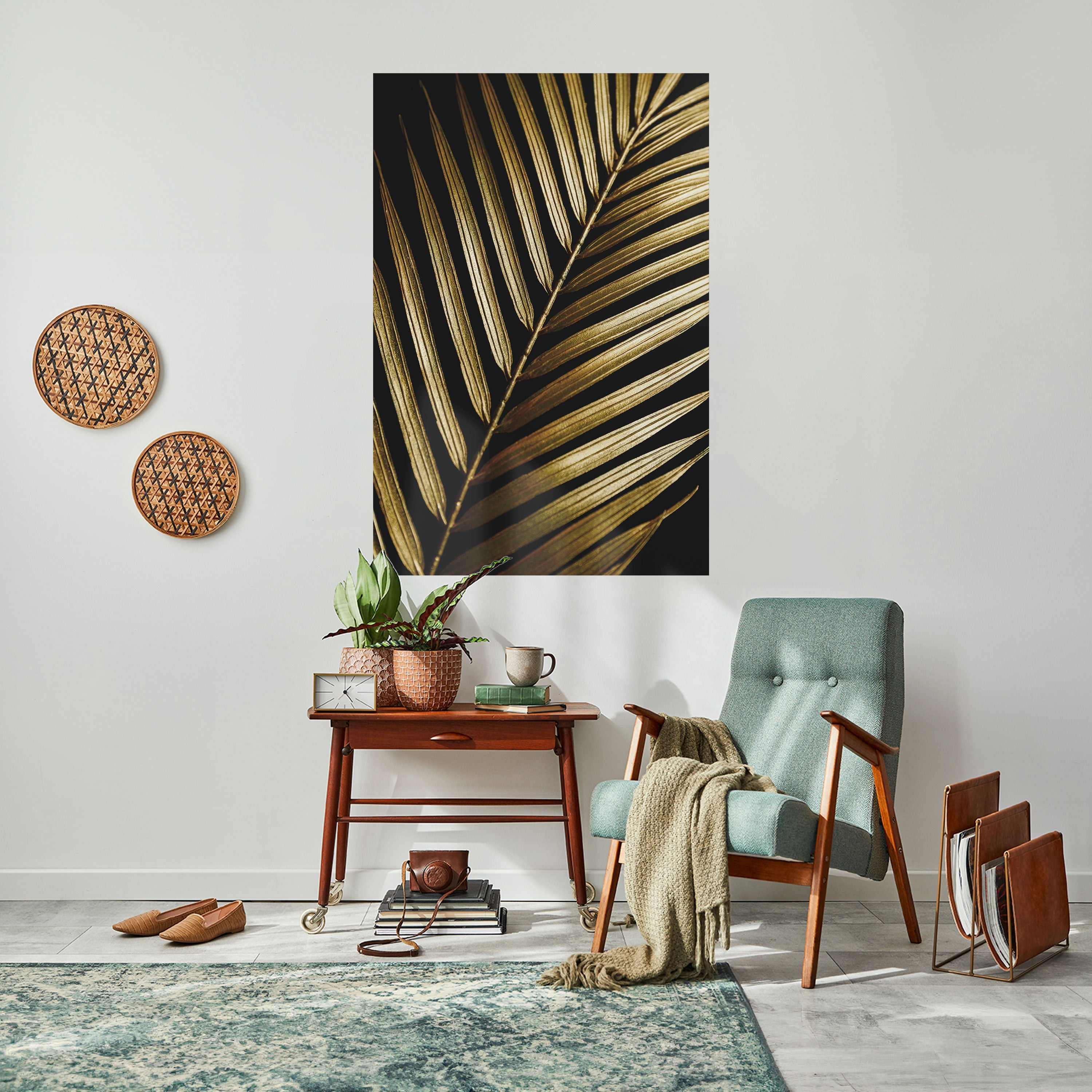 TWILIGHT PALM LIGHT Αφίσα με δυνατότητα ξεφλουδίσματος και κολλήματος κάθετης τοποθέτησης