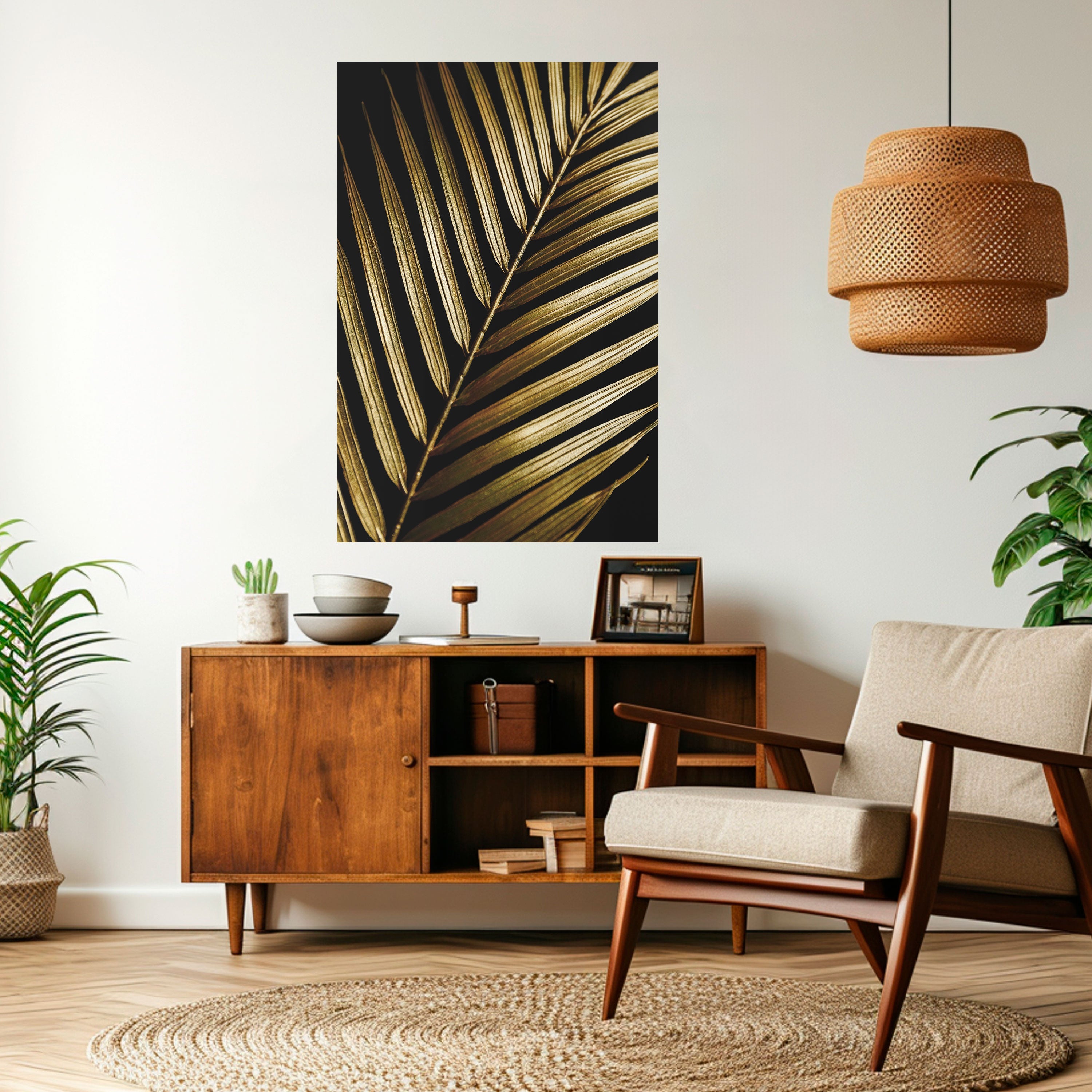 TWILIGHT PALM LIGHT Αφίσα με δυνατότητα ξεφλουδίσματος και κολλήματος κάθετης τοποθέτησης