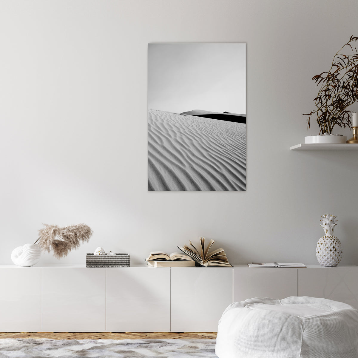 SAND INFINITY Κατακόρυφος Πίνακας σε Καμβά
