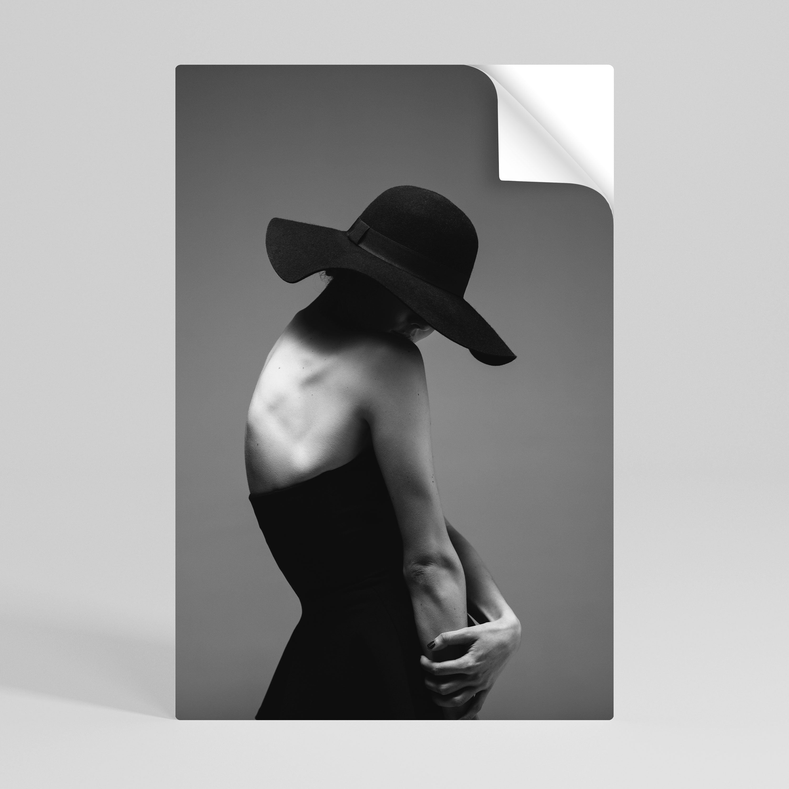 SILHOUETTE OF MYSTERY Αφίσα με κάθετη κόλλα και κολλήματα