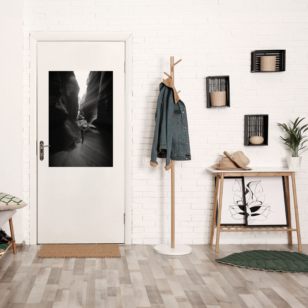 TIME'S WHISPERING CANYON Peel and Stick Vertical Poster