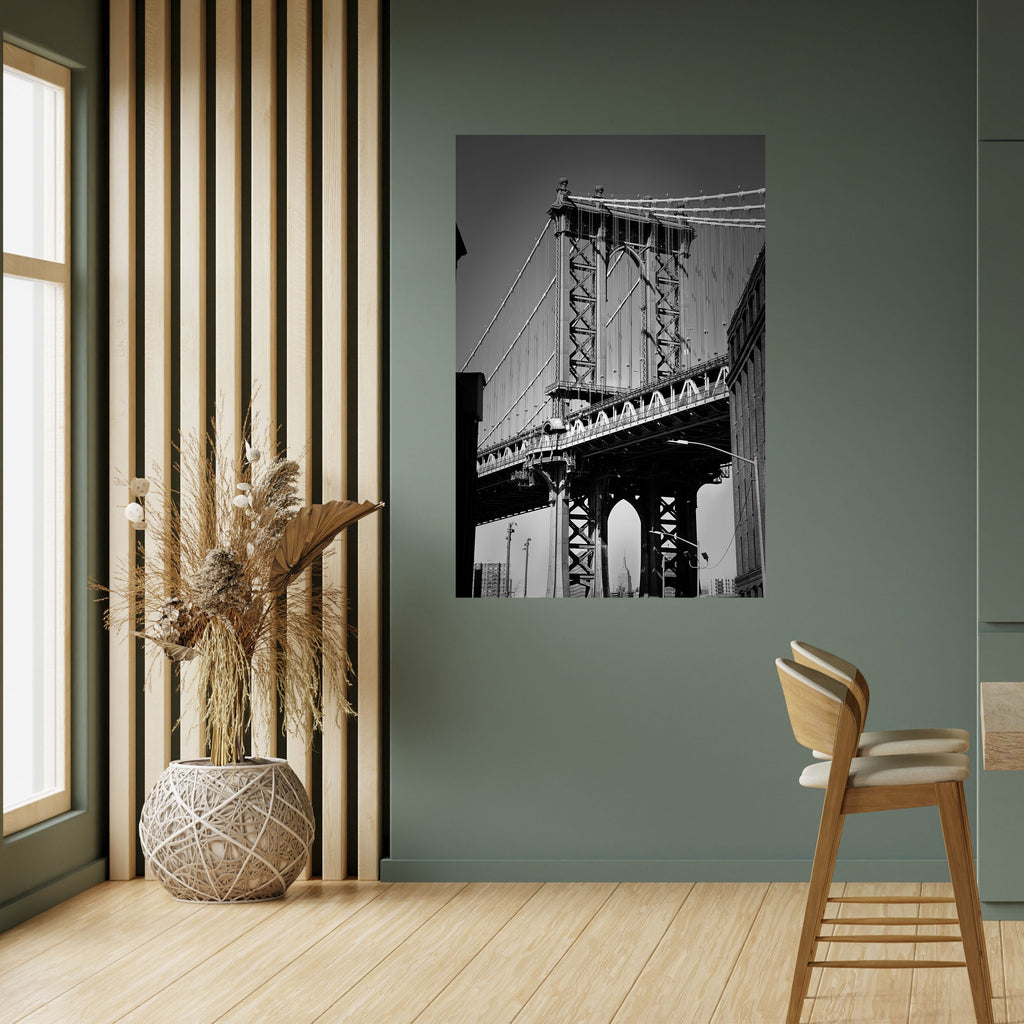 TIMELESS BRIDGE TALES Peel and Stick Vertical Poster