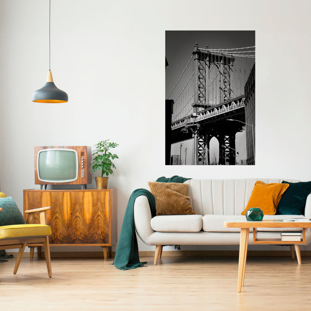 TIMELESS BRIDGE TALES Peel and Stick Vertical Poster