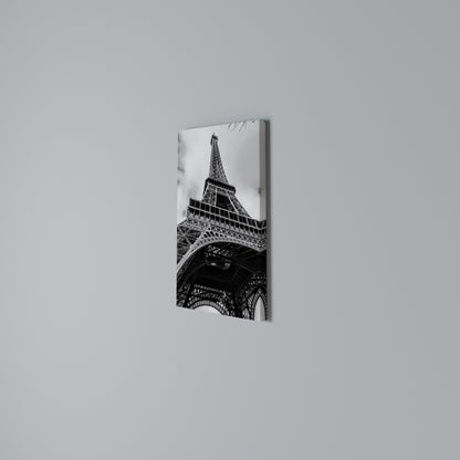 MONOCHROME PARISIAN ICON Κατακόρυφος Πίνακας σε Καμβά
