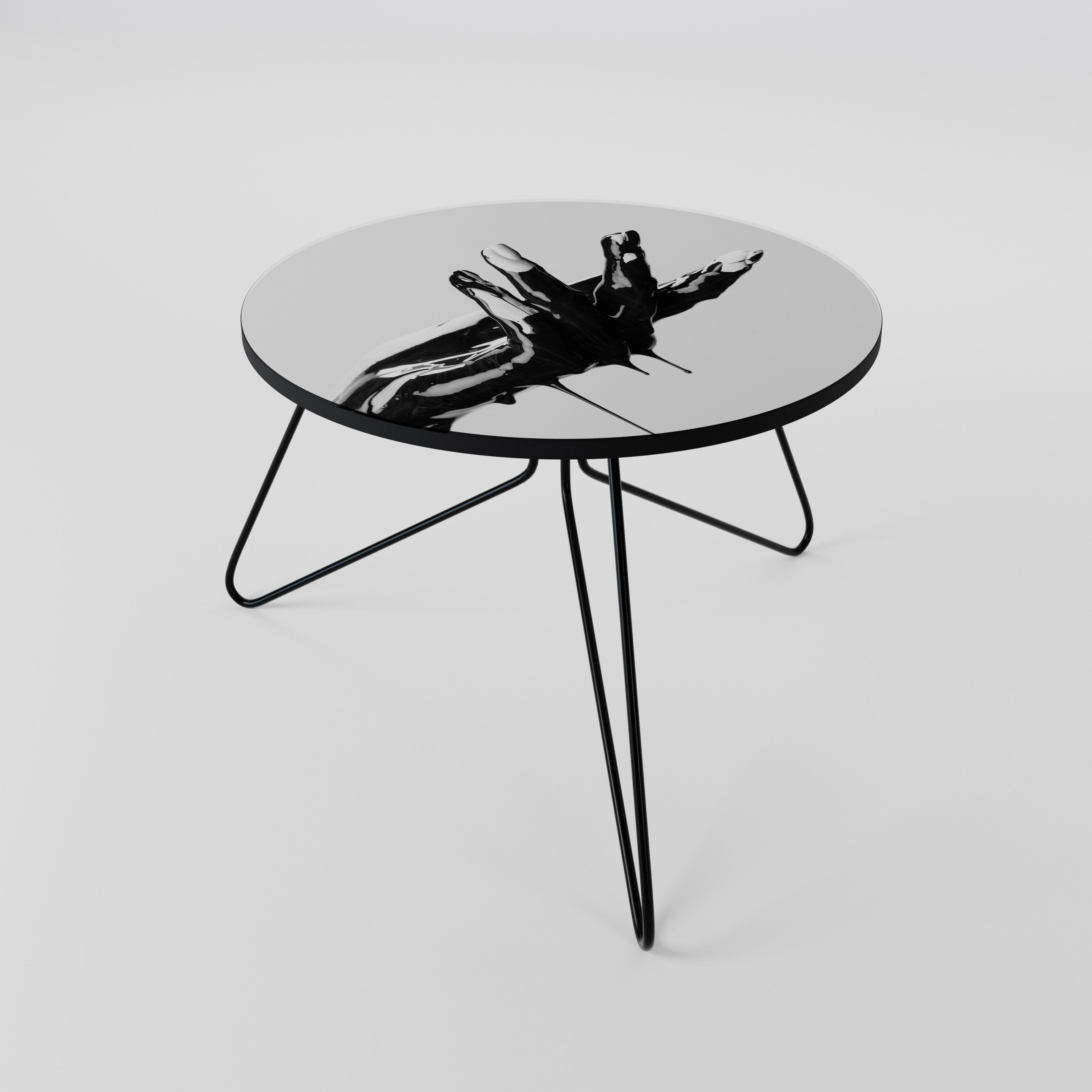 BLACK VISCOSITY Coffee Table