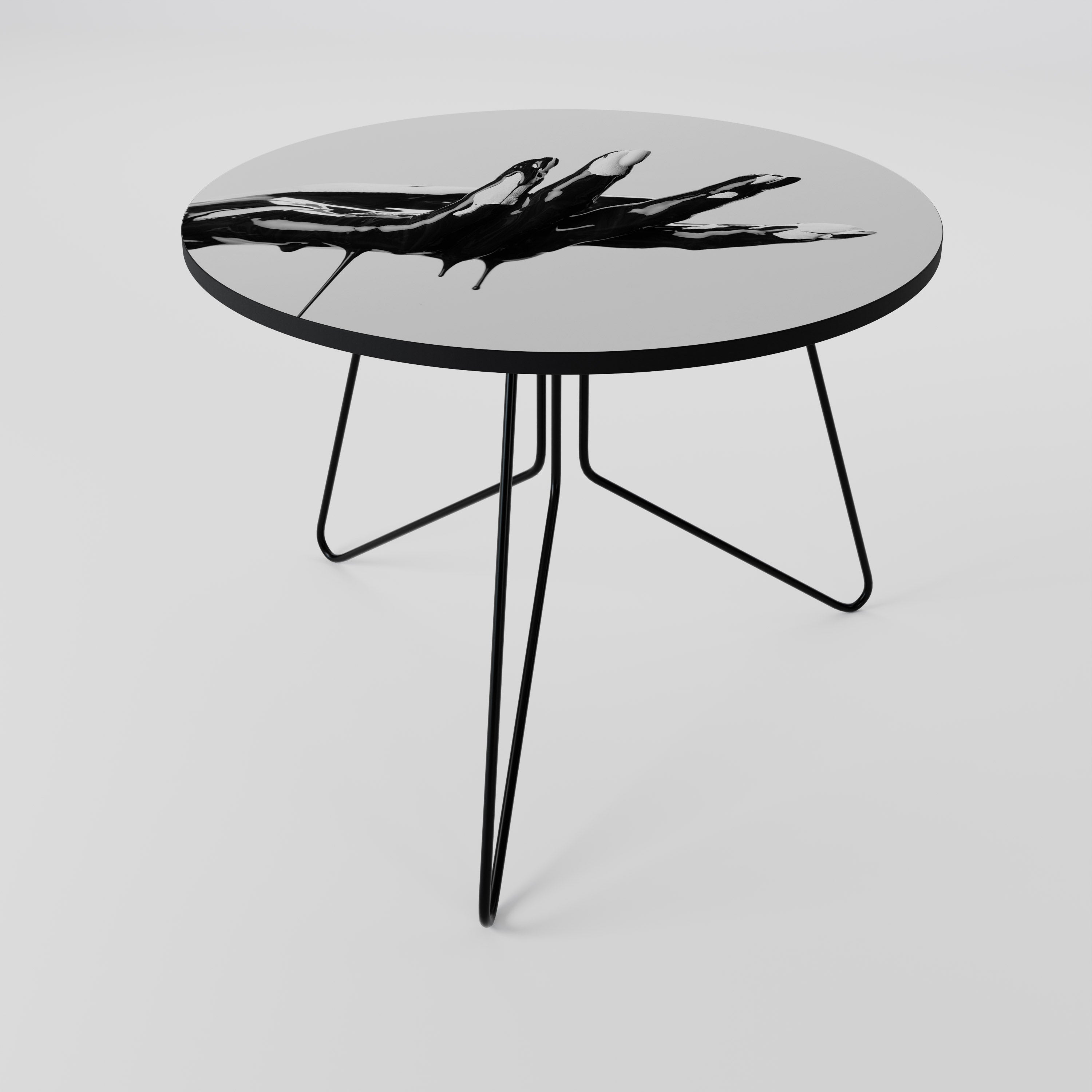 BLACK VISCOSITY Coffee Table