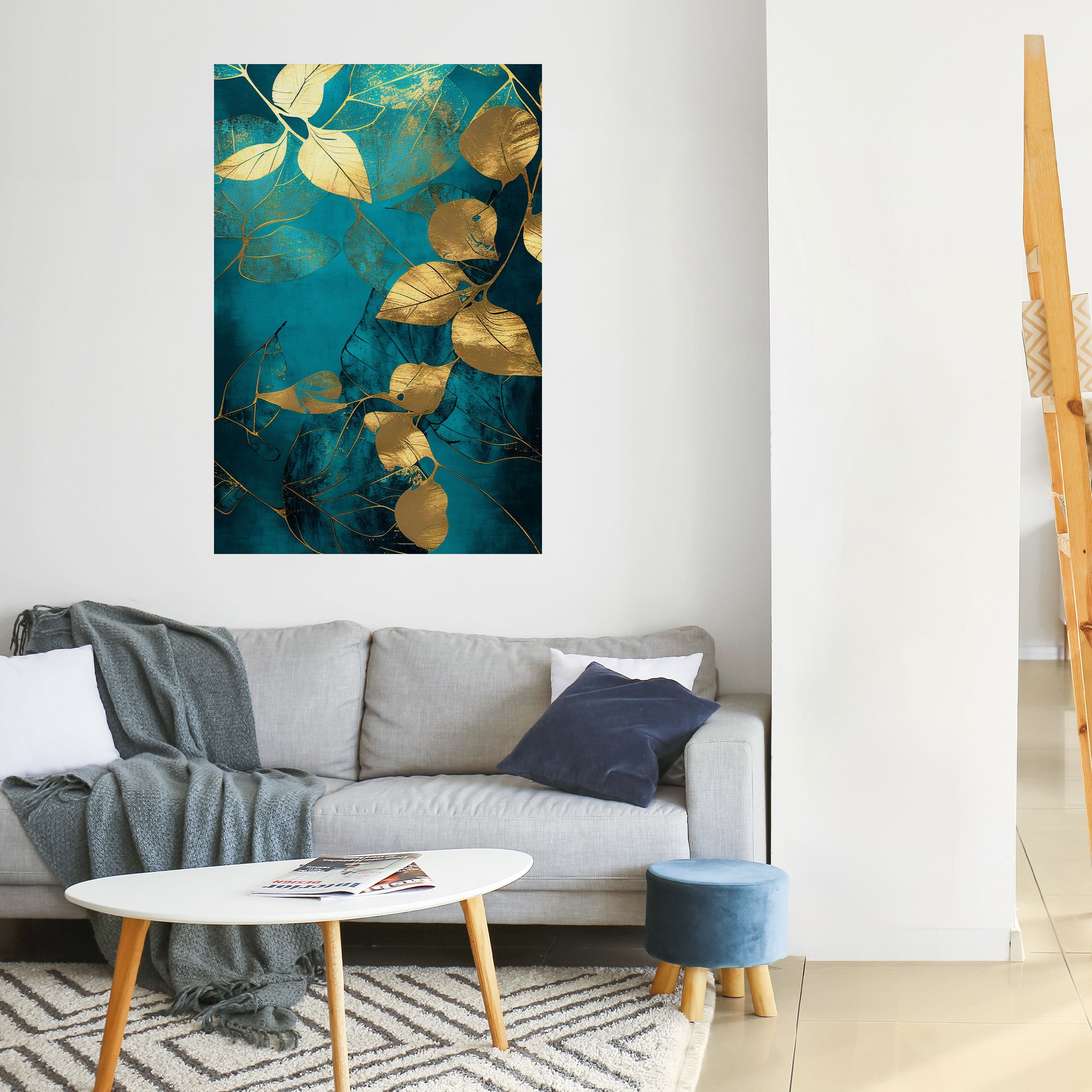 FOLIAGE FANTASIA Peel and Stick Vertical Poster