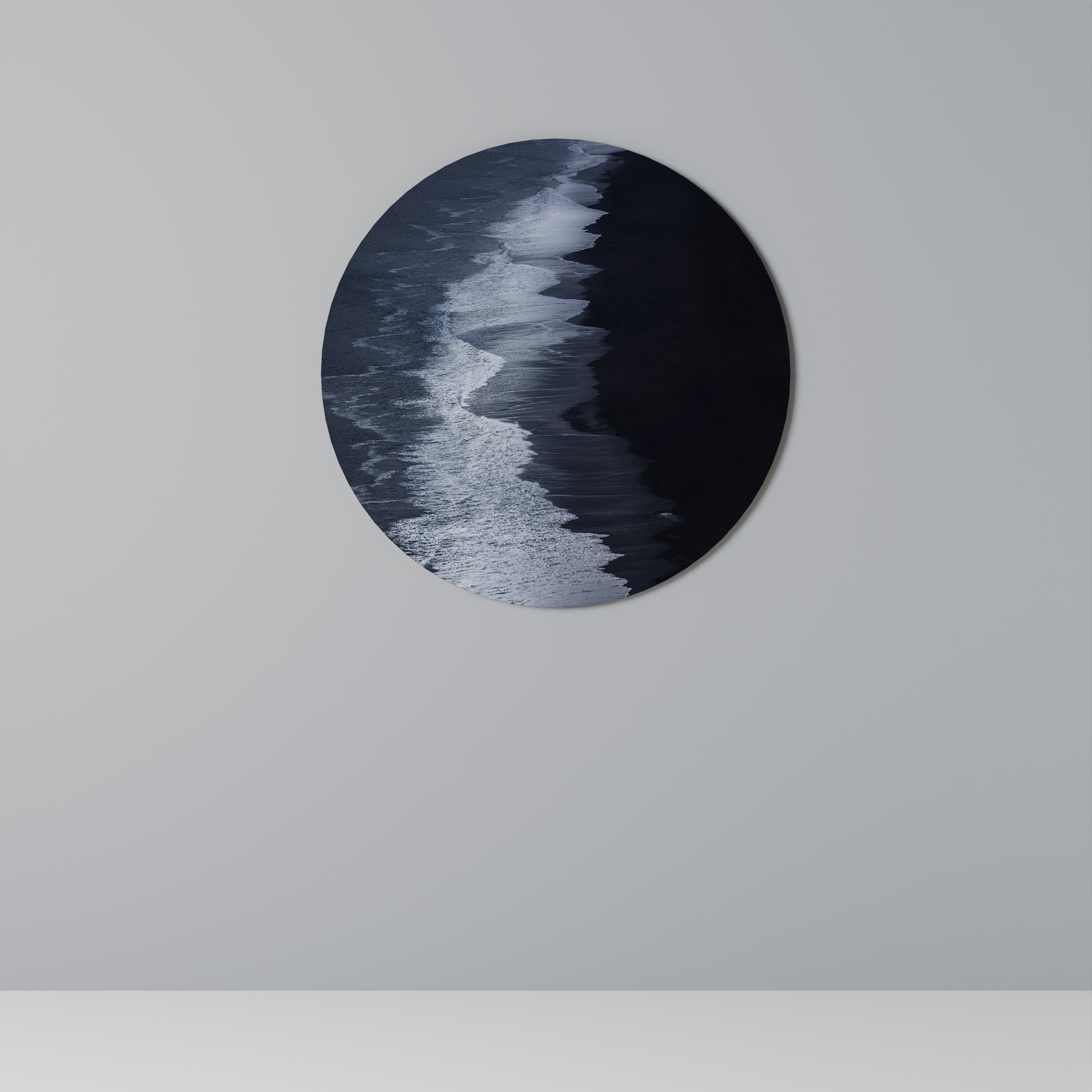 Στρογγυλή Τέχνη Τοίχου OCEAN'S WHISPER
