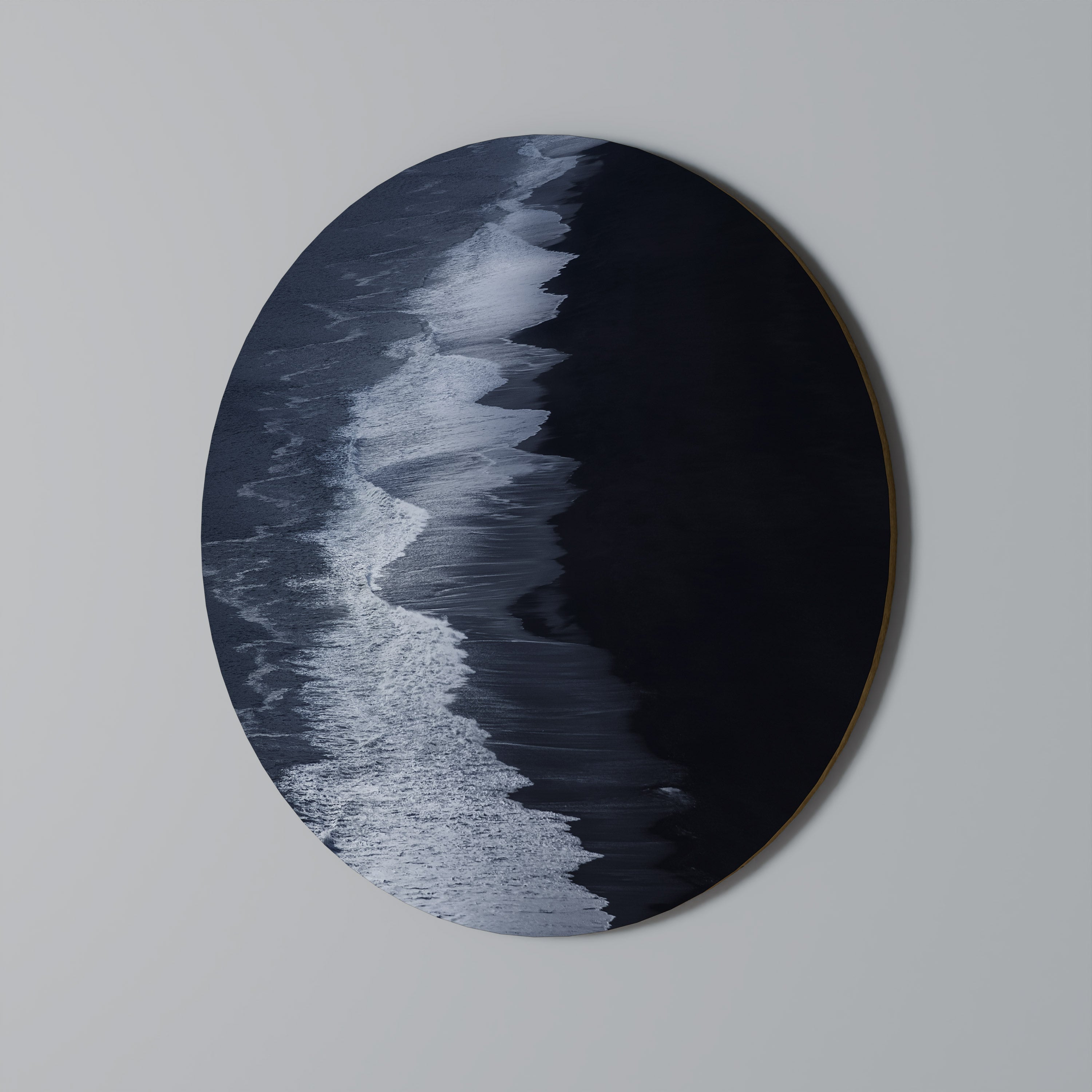 Στρογγυλή Τέχνη Τοίχου OCEAN'S WHISPER