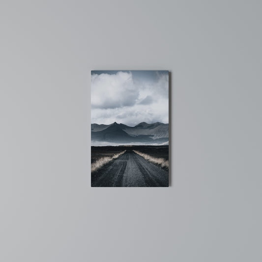 FOGBOUND HEIGHTS Vertical Canvas Print