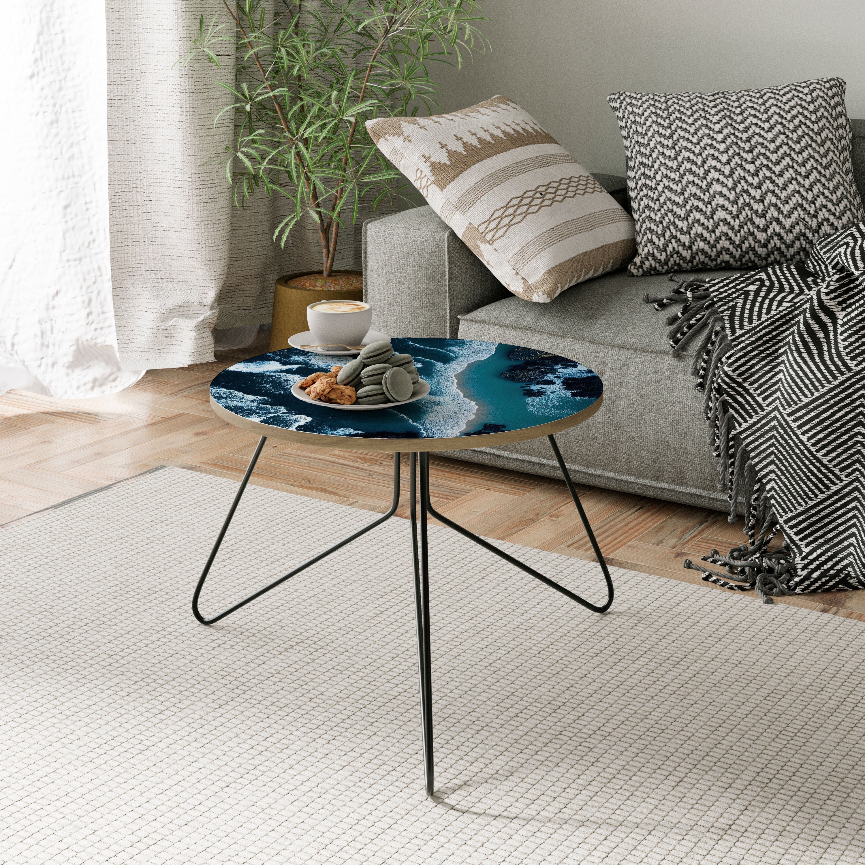 COSMIC COASTLINE Coffee Table 60