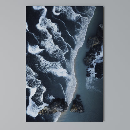 COSMIC COASTLINE Κατακόρυφος Πίνακας σε Καμβά