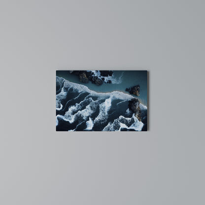 COSMIC COASTLINE Horizontal Canvas Print
