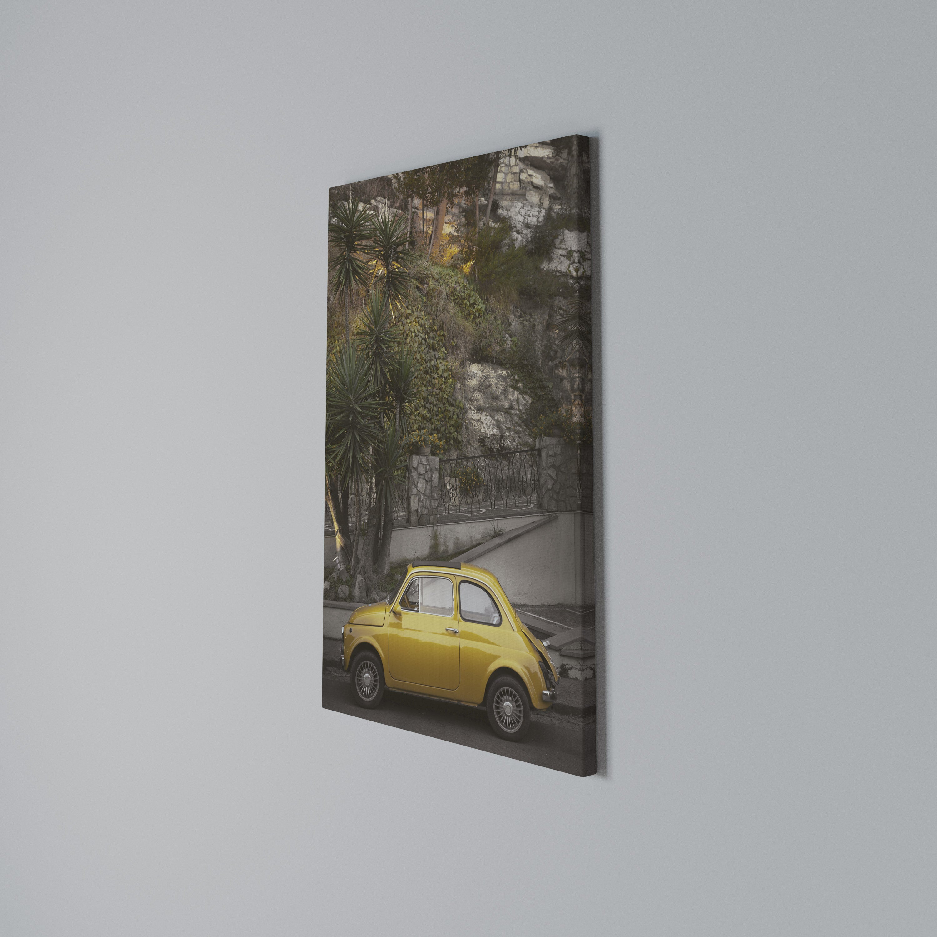 JOYFUL JOURNEY Vertical Canvas Print