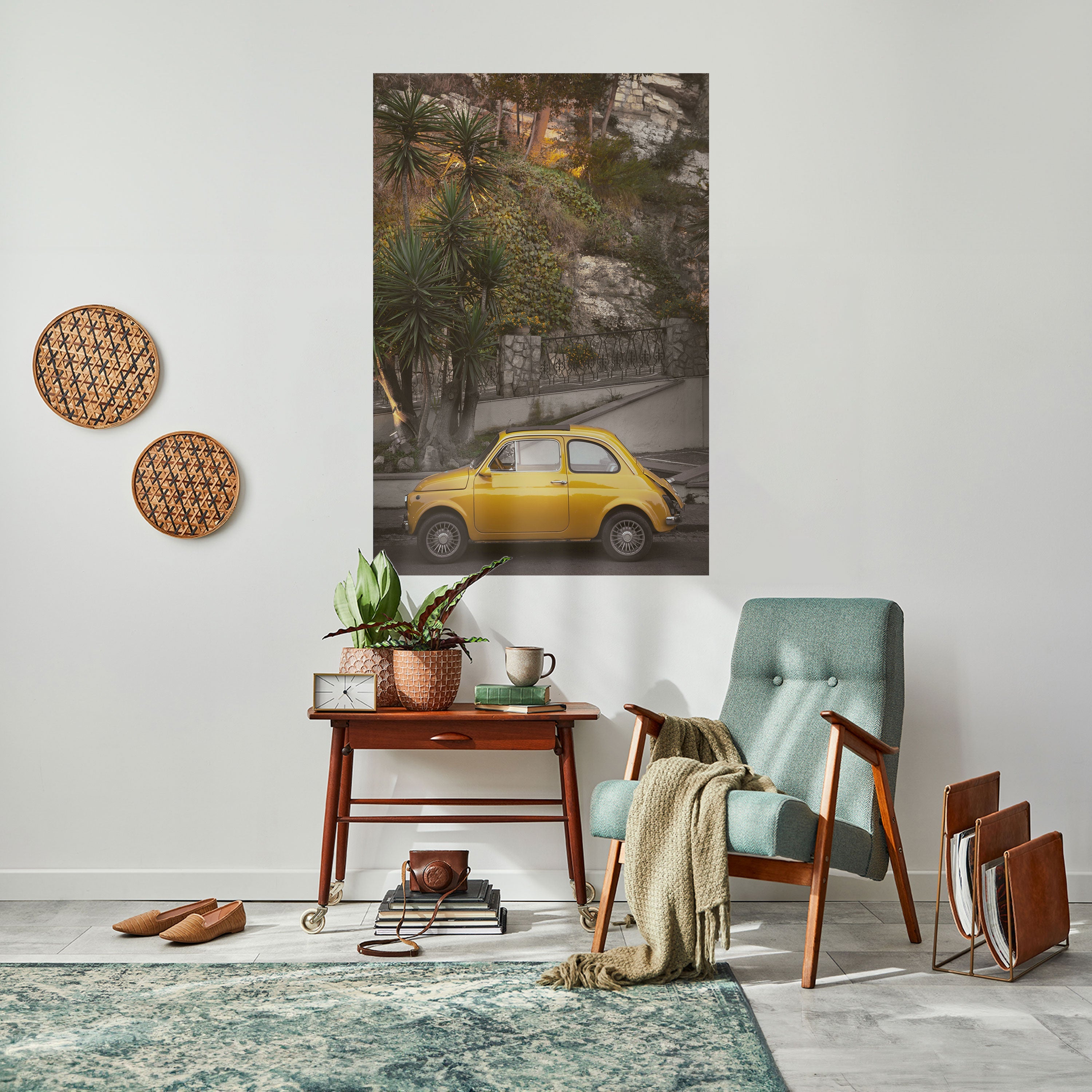 JOYFUL JOURNEY Peel and Stick Vertical Poster
