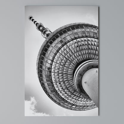 BERLINER FERNSEHTURM Vertical Canvas Print