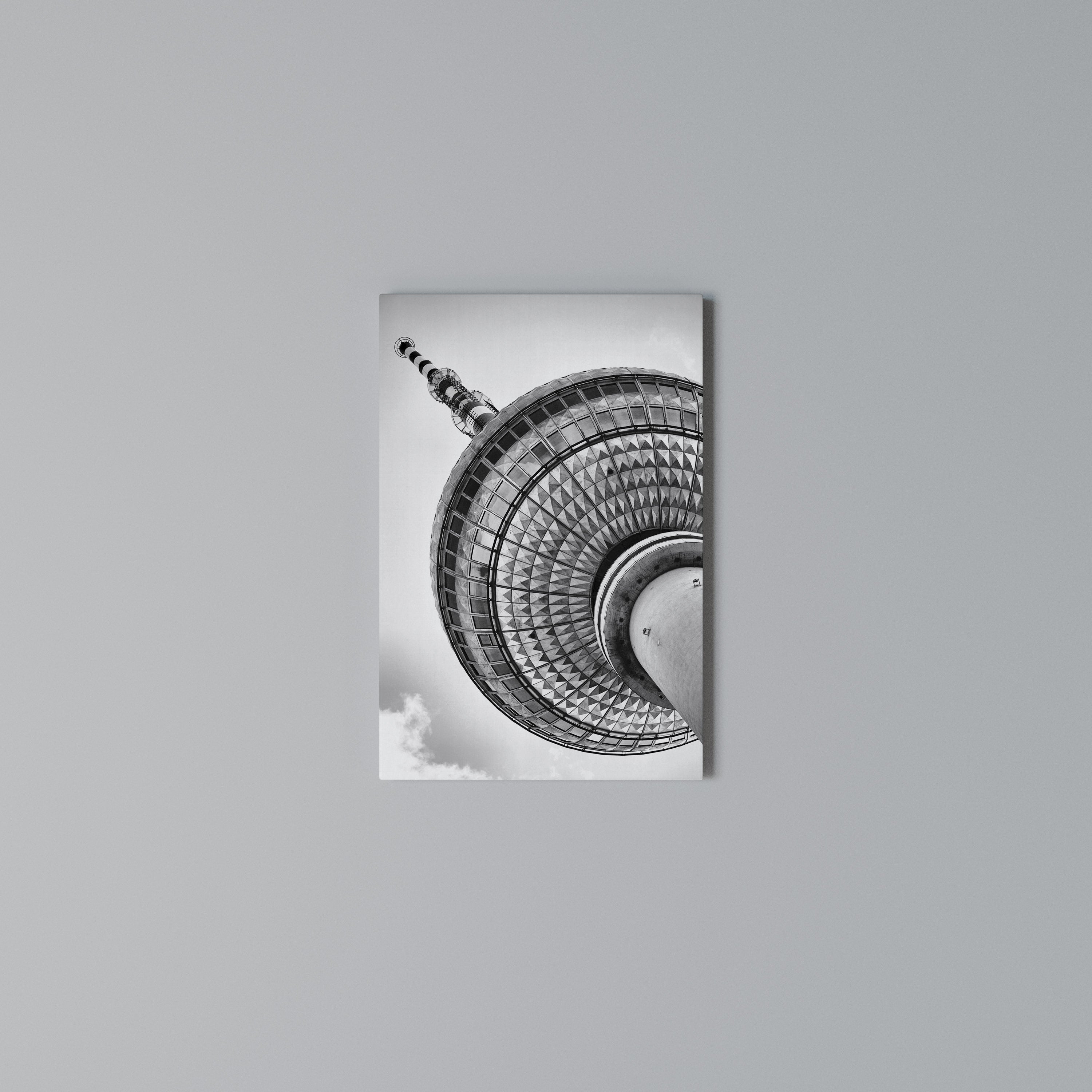 BERLINER FERNSEHTURM Vertical Canvas Print
