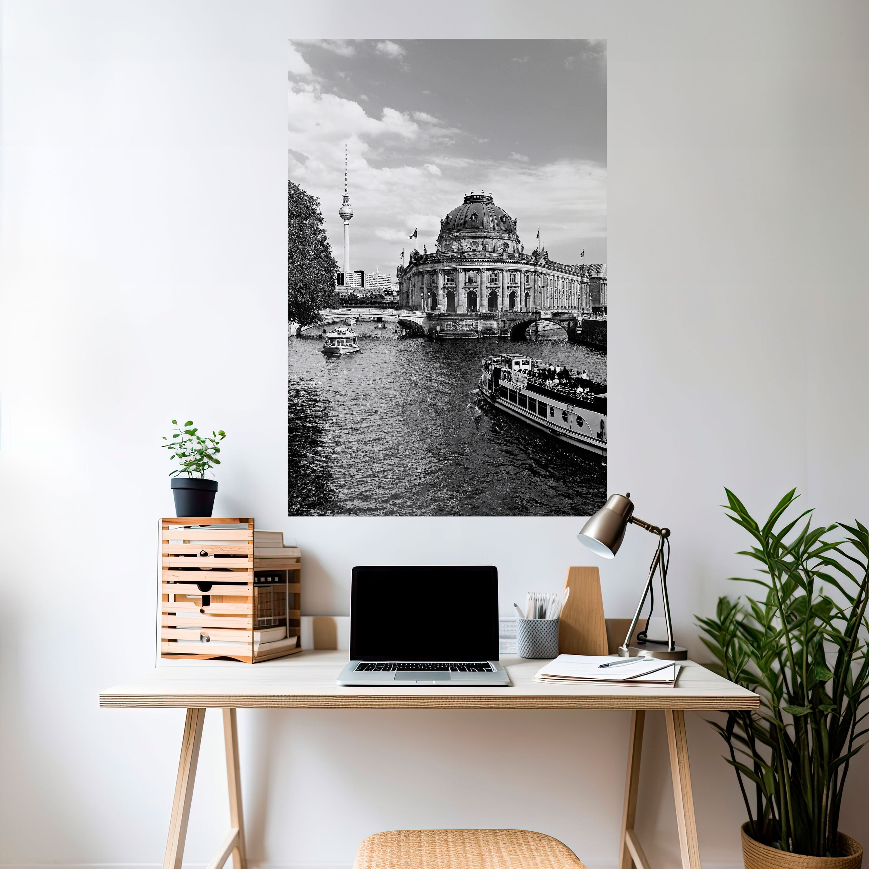 GHOSTS OF HISTORY Peel and Stick Vertical Poster