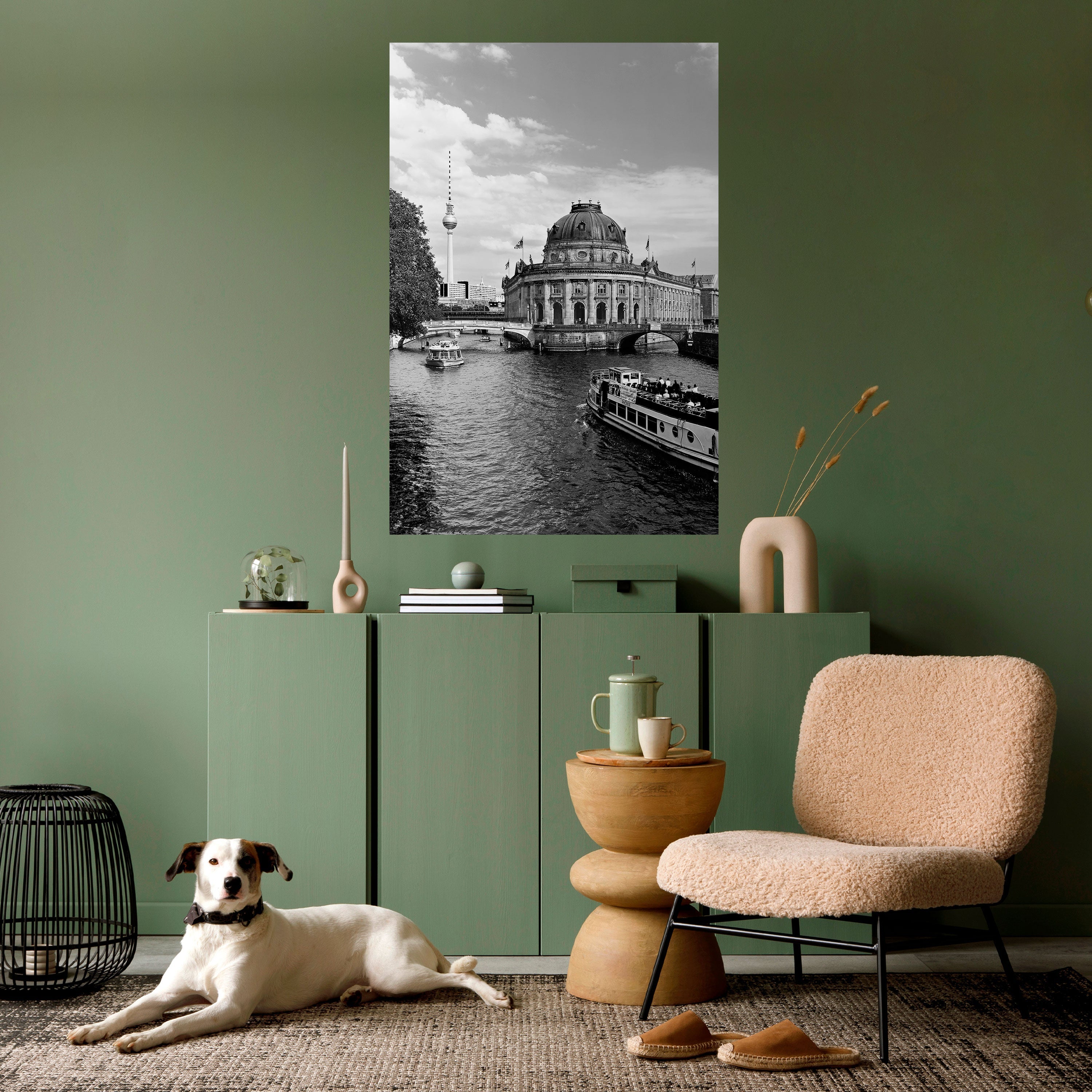 GHOSTS OF HISTORY Peel and Stick Vertical Poster