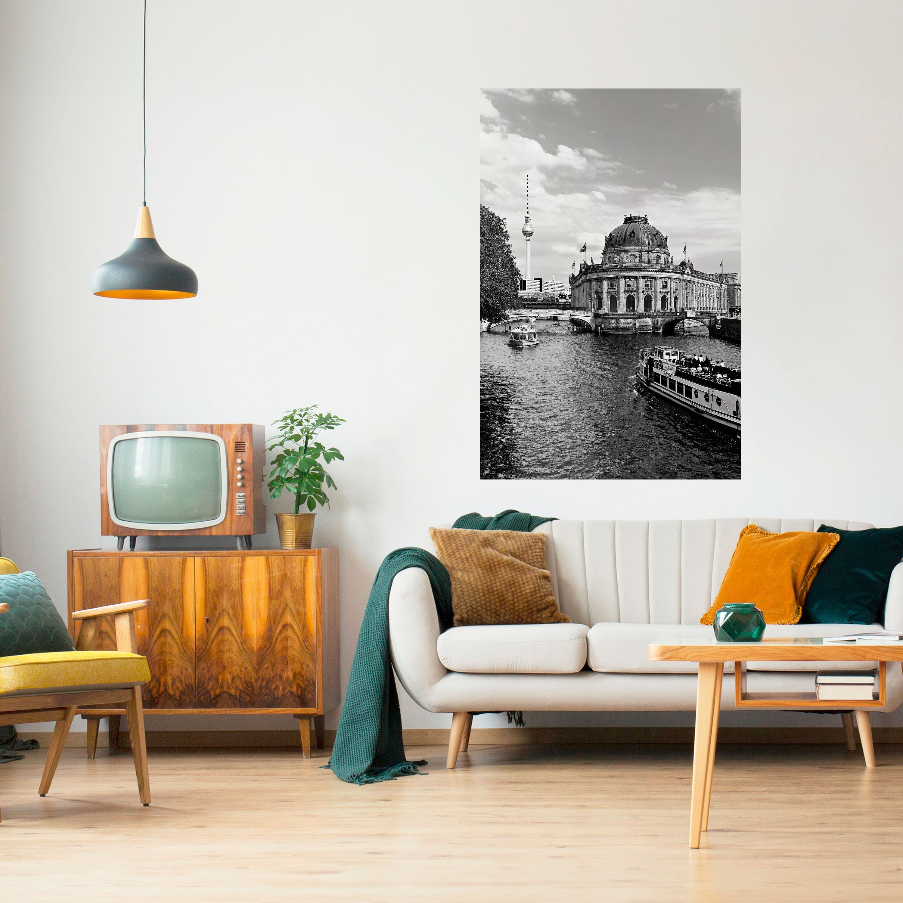 GHOSTS OF HISTORY Peel and Stick Vertical Poster